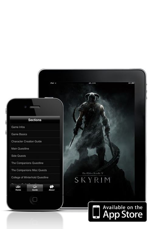 The Guide - Skyrim Edition ! Available on iPhone and iPad